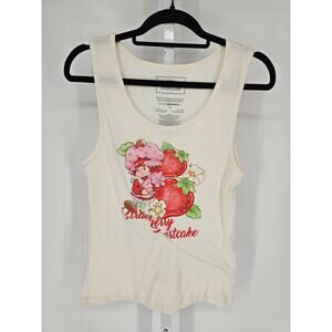 Strawberry Shortcake Womens Sz XL Cotton Tank Top by Isaac Morris